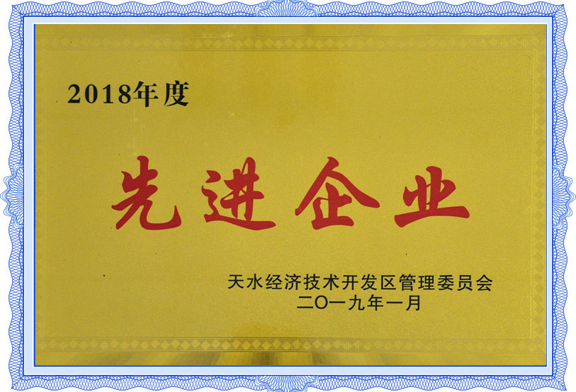 2018年度先進企業(yè)